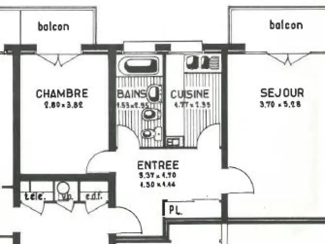 Appartement à vendre angers 49100 - 129 000 € - MAV71933