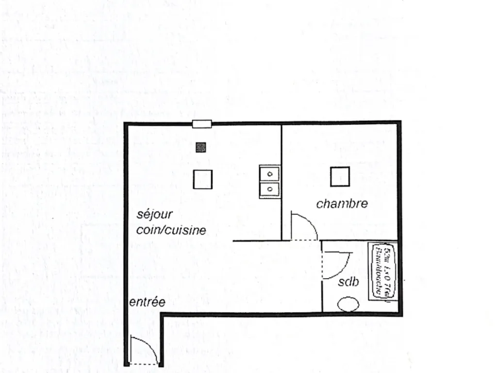 Appartement à vendre bordeaux 33000 - 1 chambre - MAV70351