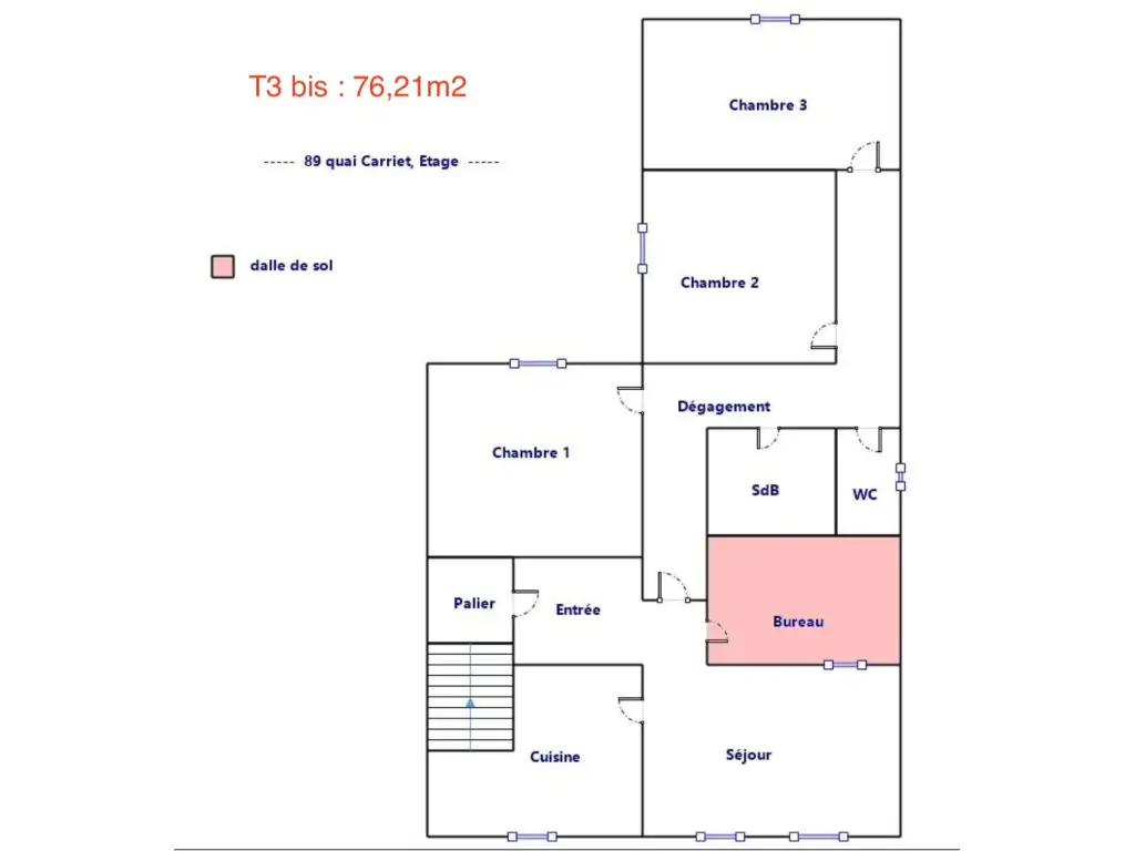 Appartement à vendre lormont 33310 - 3 pièces - MAV63974